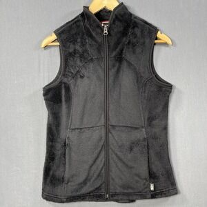 The North Face Women's Black Full Zip Sleeveless Vest Size Medium